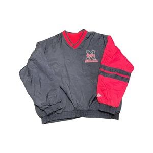 G Force Nebraska Cornhuskers Windbreaker Red Black